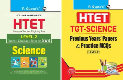 HTET (TGT) Trained Graduate Teacher (Level-2) Science (Class VI To VIII) Exam Guide With HTET (TGT- Science) Previous Years' Papers & Practice MCQs (Level-2)