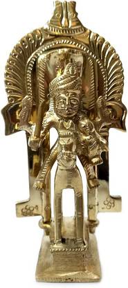 AMKL Brass Khandoba Murti Decorative Showpiece  -  13.97 cm