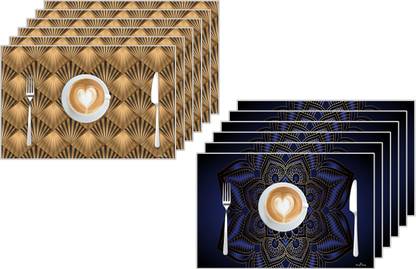 Risty Shop Rectangular Pack of 6 Table Placemat