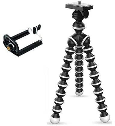 AJEXIM Gorilla Flexible Tripod for Mobile Phone DSLR with Phone Mount Tripod
