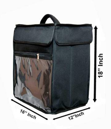 Quaffor 16*12*18 Inch Food /Pizza/ Grocery Delivery Bag Waterproof Backpack