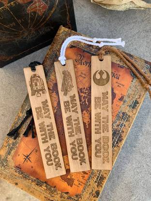 style works Star Wars Wooden Bookmark