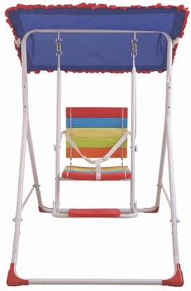 SOHUM BABY PRODUCTS Baby Single Comfy Swing with Canopy Foldable Plastic Small Swing