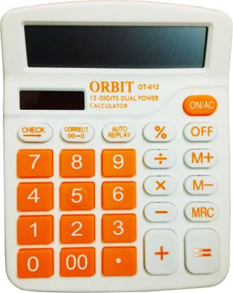 ORBIT Financial Basic Calculator (12 Digit) Financial  Calculator