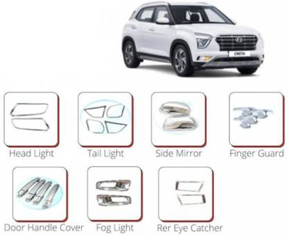 Rimpil Chrome Kit Creta 2020 Chrome Hyundai Creta 1.6 SX Side Garnish