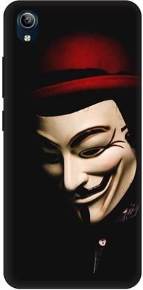Yoprint Back Cover for Vivo Y90 Joker Smile Mask,Joker Mask Image,Mask Image Printed back cover