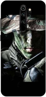 bigcraft Back Cover for Redmi Note 8 Pro Commando, Army Man Printed back cover