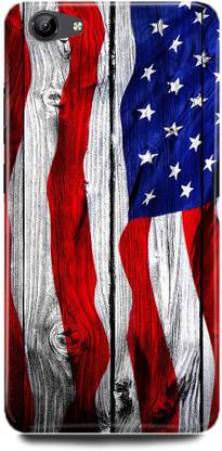 JUGGA Back Cover for OPPO A83, CPH1827, US, FLAG, RED, WHITE, CAMO, BLUE