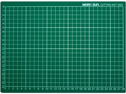 Morn Sun A3 Size Self Healing 5 Layer Reversible Cutting Mat with Marked Pattern and Grid Silicone Cutting Mat