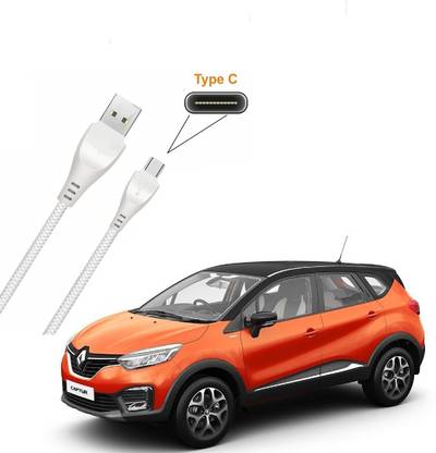 KOZDIKO USB Type C Cable 1 m USB TO C TYPE CABLE FOR RENAULT CAPTUR