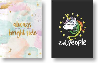 3DS Note book A5 Note Book Unruled 80 Pages