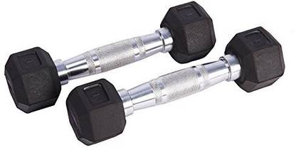 BODY MAXX Hexa-Combo Dumbbells Kits 1 KG Fixed Weight Dumbbell