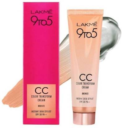 Lakmé 100% Original 9 to 5 Complexion Care Face Cream - Bronze Foundation