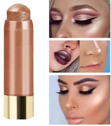 ADJD Highlighter & Bronzer Pen, Face Brightens Smoky White Highlighter Stick Highlighter