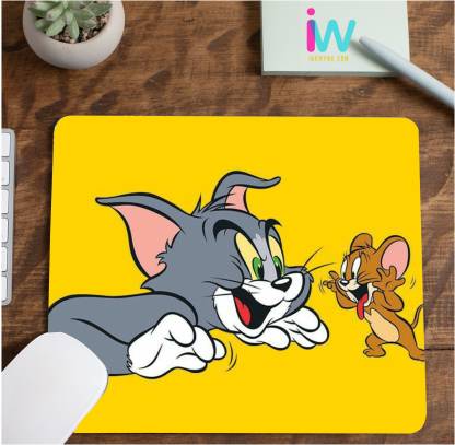 InkWynk Yellow Tom Jerry Mousepad