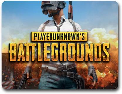 BeSo PLAYERUNKNOWN'S BATTLEGROUNDS Gaming Mouse Pad for PC/Laptop | 1 Pc | Non Slippery Rubber Base | Matt Finish | Resistance Coating Compatible for Work from Home, Office, Laptop & Desktop Non Slip Base Mousepad