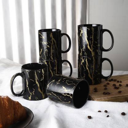 THE DECOR MART SN-CP-22-128-130-PO6 Ceramic Coffee Mug