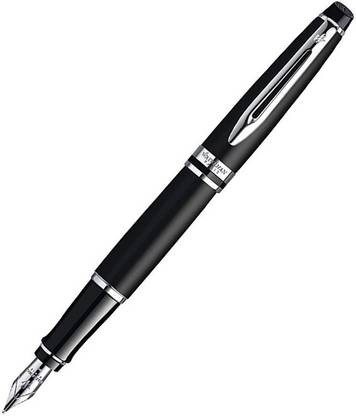 Waterman EXPERT MATTE BLACK CT FOUNTAIN PEN – MEDIUM NIB Fountain Pen