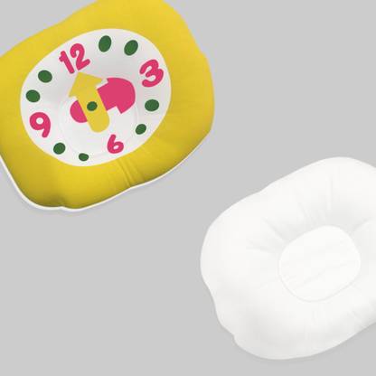 MOM & SON Cotton Alphanumeric Baby Pillow Pack of 1