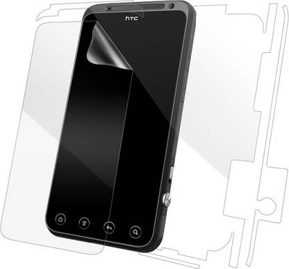 technohitech Front and Back Screen Guard for HTC Evo 3D