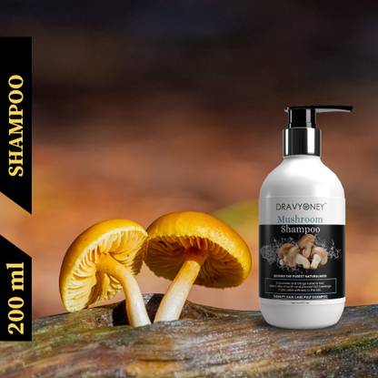 DRAVYONEY Mushroom Hair Shampoo Reduces Hair fall, Fastens Hair Growth And Ideal