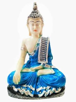 DIVINE Lord Buddha is the symbol of peace and serenity. The best way to enhance the positivity in your home is by purchasing a Lord Buddha statue. Decorative Showpiece  -  27 cm