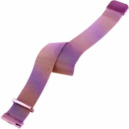Viraan 20 mm Band Strap Magnetic Milanese Compatible with Samsung Galaxy Watch 3 41mm, Galaxy 42mm, Galaxy Active 40mm, Active 2 (40-44mm) / AmazeFit BIP/BIP Lite/AmazeFit GTS, Amazefit GTR (42mm) / VivoActive 3 / RealMe Classic, Fashion Smart Watch Strap