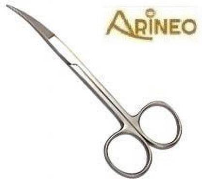 ARINEO IRIS SCISSOR CURVED 4.5INCH Curved And Angled Dissecting Scissors