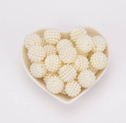Style Craze 8MM Bayberry Ball Hole Beads_100Pcs For DIY Bracelet Beads For Costume Button