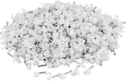 Frantic 8 MM CABLE CLIP [ PACK OF 1000 PCS] Flexo Wrap Resealable Cable Sleeve