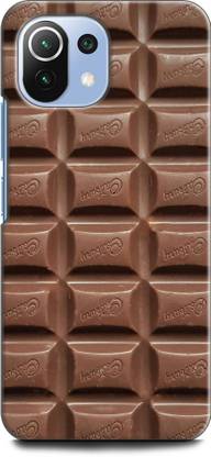 WallCraft Back Cover for Xiaomi 11Lite NE CHOCOLATE BAR, BROWN, CHOCCY
