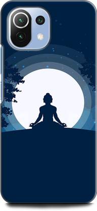 WallCraft Back Cover for Xiaomi 11Lite NE GAUTAMA BUDDHA, GOD, LORD, ABSTRACT ART, PANTING