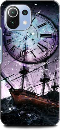WallCraft Back Cover for Mi 11 Lite STORM, SHIP, PANTING, WATCH, ABSTRACT ART, TEXTURE