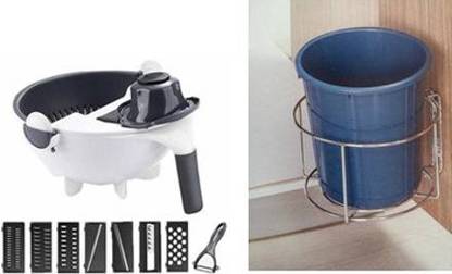 Value Adds Containers Kitchen Rack Plastic, Steel