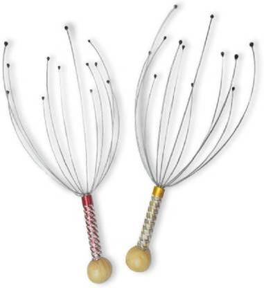ShopCircuit 107 Scalp Head Massager Manual hair massager for men and girl Head and Scalp Massager | Handheld Head Massager for Stress Relief, Head Scratcher, Massager ( Pack of 2 ) (Multicolor) Scalp Head Massager hair massager for men and girl Head and Scalp Massager | Head Massager for Stress Relief, Head Scratcher, Massager ( Pack of 2 ) Massager