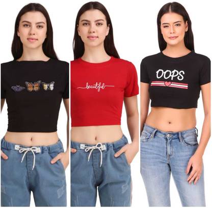 Casual Women Multicolor Top