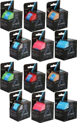 Agam A-Tape Kinesiology Tape (Pack of 12) Kinesiology Tape