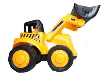 Q8 Twinkle JCB FARM TRACTOR PULL BACK ACTION TOY FOR KIDS ( YELLOW , BLACK , Pack of: 1)