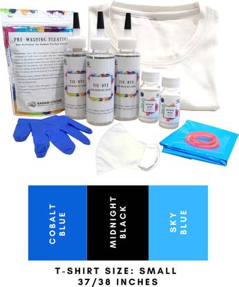 KADAM Size White T-Shirt and Face Mask, 100% Cotton Unisex, 180 GSM T