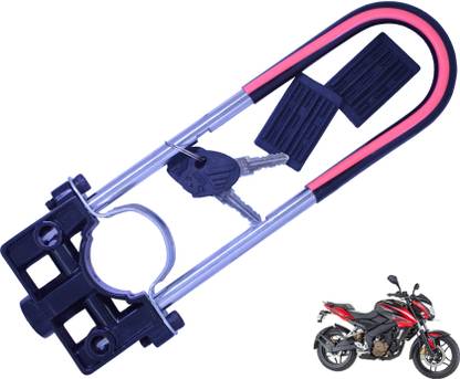 Generox Security Lock For Pulsar 200 NS DTS-i Pulsar 200 NS DTS-i Black U Lock