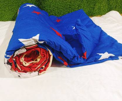 ROSEALIA Cartoon Single Mink Blanket for  Mild Winter