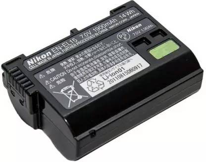 रोबस्टी EN-EL15 Battery Compatible with D7000, D7100, D7200, D850, D750, D810, D500, D600, D610, D7500, D800, D800E, कैमरा बैटरी चार्जर