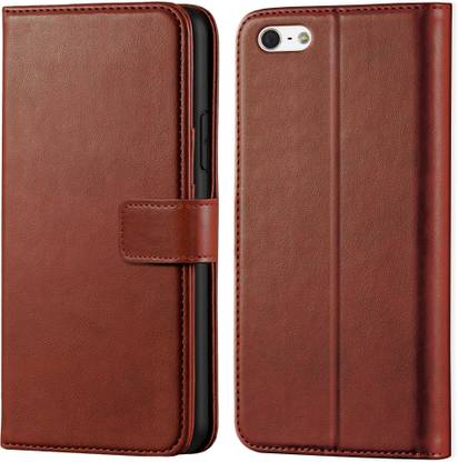 Driden Back Cover for Apple Iphone 5S Vintage Flip Wallet Back Case Cover [Artitifial Leather]