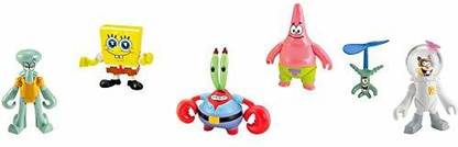 FISHER-PRICE Imaginext Spongebob Figure 6 Pack [Amazon Exclusive]