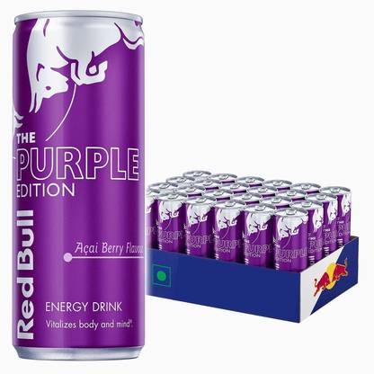 Red Bull Purple Edition, 250ml - Pack of 24 Energy Drink