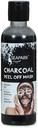 SEAPARK Daniel Activated Charcoal Peel Off Mask - For Black Head Removal, Deep Cleansing & Instant Glow (100g)
