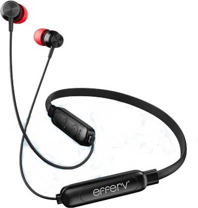 Efferv B101 Wireless Neckband In the Ear,Stereo Sound,BT 5.0v,IPX4 Bluetooth