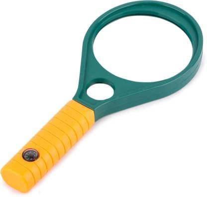 RHONNIUM Plastic Magnifying Glasses High Power Magnifying Glass Lens for Reading-XI21 3X::6X Magnifying Glass