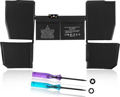 TechSonic A1527 A1705 MacBook 12 Inch Model A1534 (Release 2017 2016 2015) Retina Display 6 Cell Laptop Battery