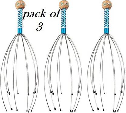 HROY PACK OF 3 HROY HEAD MASSAGARE Scalp Massage Machine Head Massager Scalp Scratcher 12 Fingers Head Scratcher for Head Massage Massager